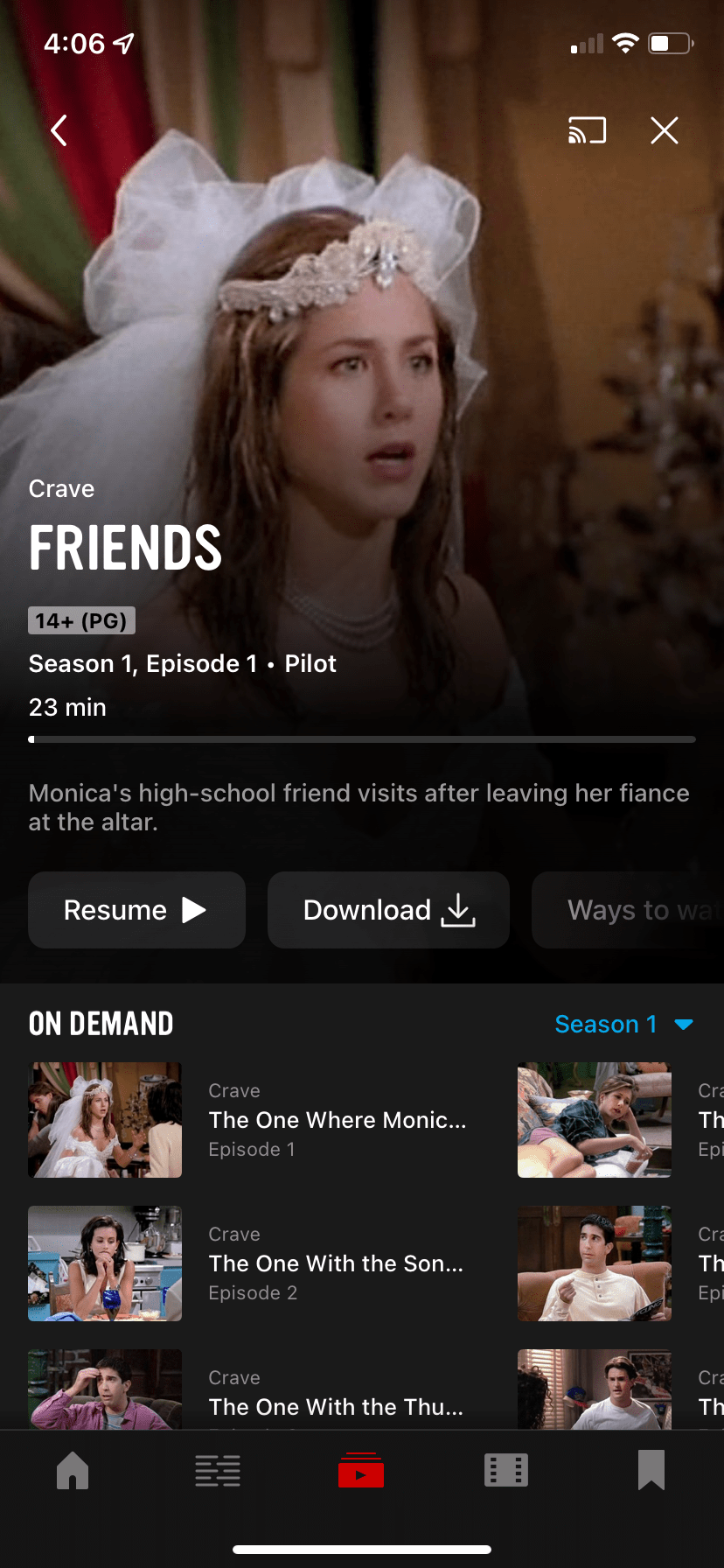 Friends season 1 ep 1 online download